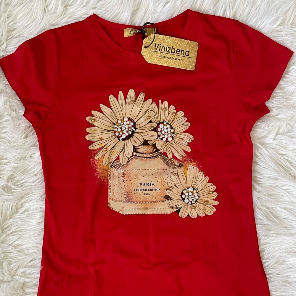 Red Vinizbena Shirt